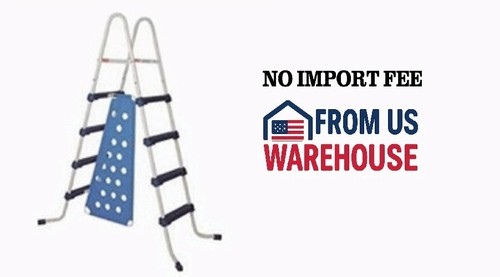 52" LADDER WITH BARRIER FOR RING POOL (097-020011) (CLEARANCE ITEM)