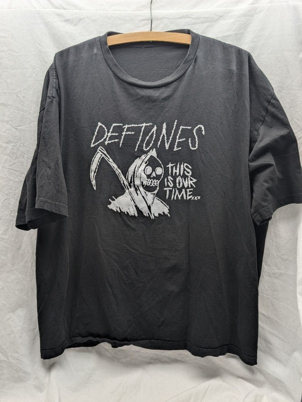 Deftones Grim Reaper T Shirt This Is Our Time XXLarge Hot Topic Black
