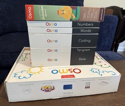 Osmo Genius Games Starter Kit Plus Coding, Creative And Detective (USED)