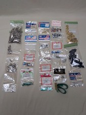 Lot of Craft Products, Beads, Clasps, Acrylic Stones More