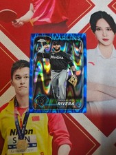 2024 Topps Chrome Baseball Blue Raywave Refractor Emmanuel Rivera /150