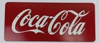 Vintage Metal Coca Cola Sign - 23" x 11"