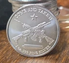 Molon Labe Come And Take It 1oz Fine Silver Art Round BU Coin #3