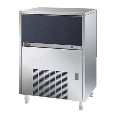 Eurodib CB640AHCAWS Brema 24'' Air Cooled Cube Style 154 lb Undercounter Ice M...