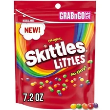 Littles Original Chewy Candy, Grab N Go, 7.2 oz Resealable Bag