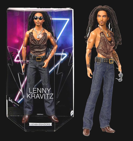 Barbie Signature Lenny Kravitz Kenbassadors Doll, Sammlerpuppe, JBJ43 Neu/Ovp-image
