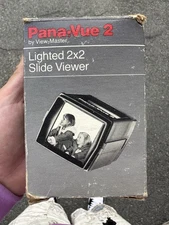 Vintage Pana-Vue 2 Lighted 2x2 Slide Viewer by View-Master