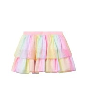NWT - Janie and Jack Girls Pastel Rainbow Tulle Skirt