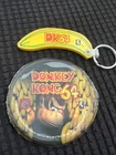 Nintendo Donkey Kong Dk 64 Key Chain And Button