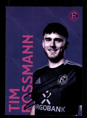 Tim Rossmann Autogrammkarte Fortuna Düsseldorf 2024-25 Original Signiert