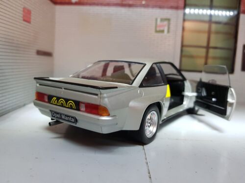 Opel Manta B 400 Silver 1981 1:24 Diecast Detailed Scale Model Car Irmscher BNIB - Picture 2 of 5
