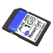 Elite Pro 1GB High Speed Class 10 SD/SDHC Flash Memory Card