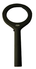 Cyclops Magnifier By Flipo With COB LED Lights, Black, 9" x 4.5", 5X Lens, New