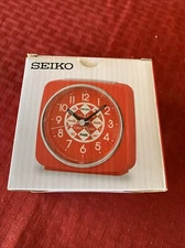 Seiko x  Coca Cola Quartz Alarm Clock QHE910r