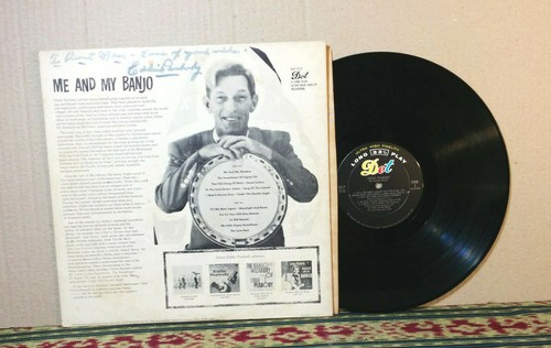 Eddie Peabody – Me And My Banjo, LP 1958, SIGNED AUTOGRAPH - RARE - Picture 4 of 4