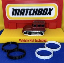 VINTAGE LESNEY MATCHBOX NO.35 SNOW-TRAC Plastic Tracks Two Sets