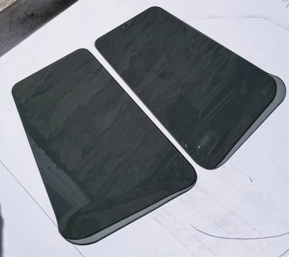 NUEVAS ALAS DE VIENTO PARA MG TC, MG TD y MG TF *TINTE A HUMO* Foto 2 de 4