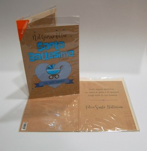 Biglietto Auguri Battesimo Maschietto Con Frase Ebay