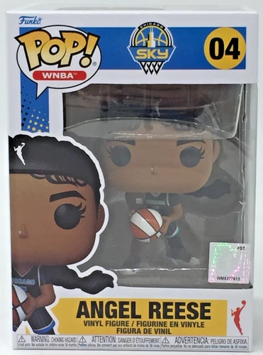Funko Pop! WNBA Chicago Sky Angel Reese #4 With Pop Protector