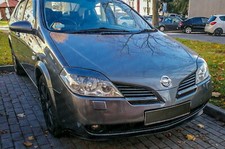 Eyelids for Nissan PRIMERA P12 ABS plastic headlight spoiler eyebrows �gonlock