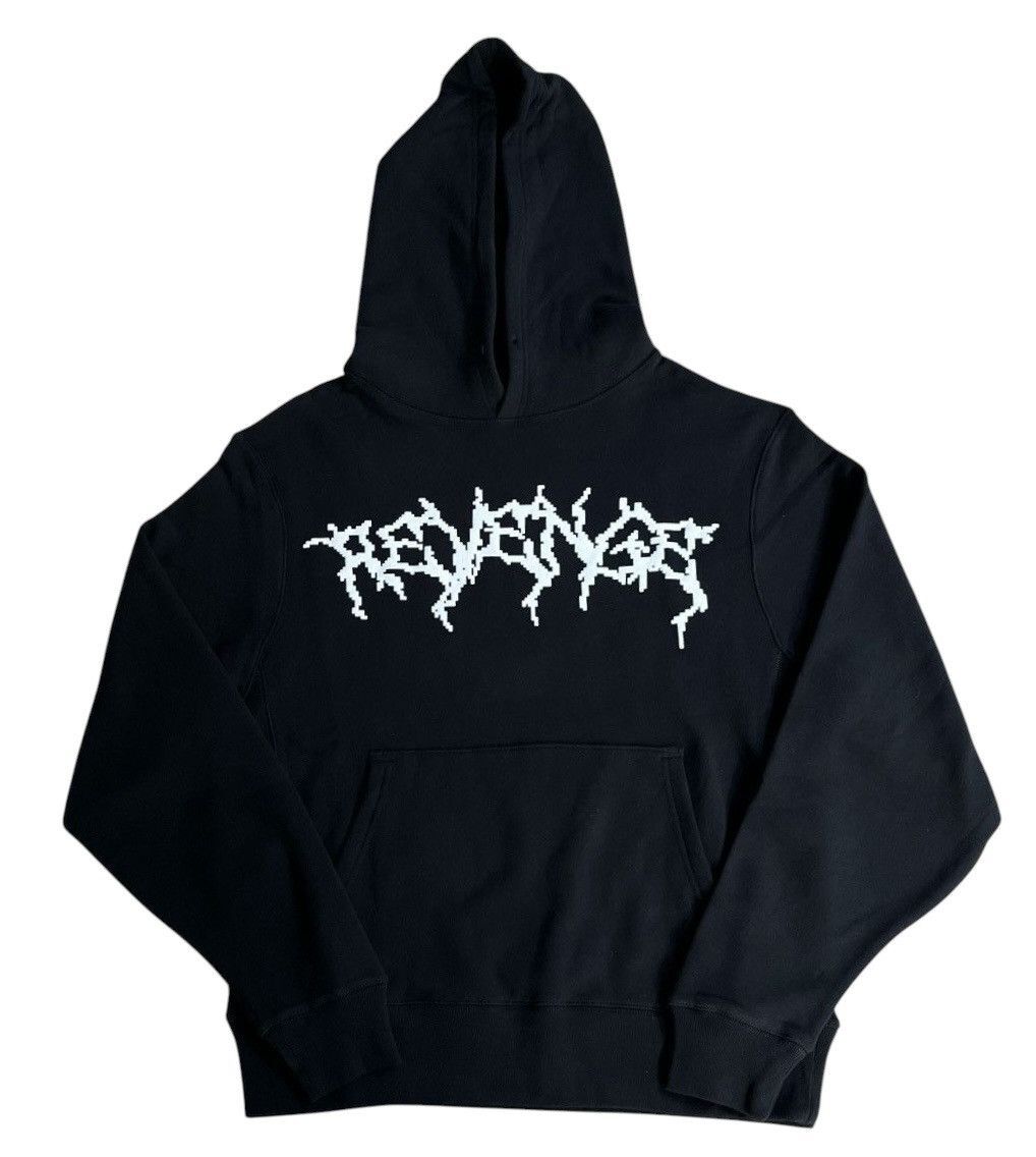 Revenge Pixel Arch Logo Black Hoodie Men's Size S-XXL | eBay