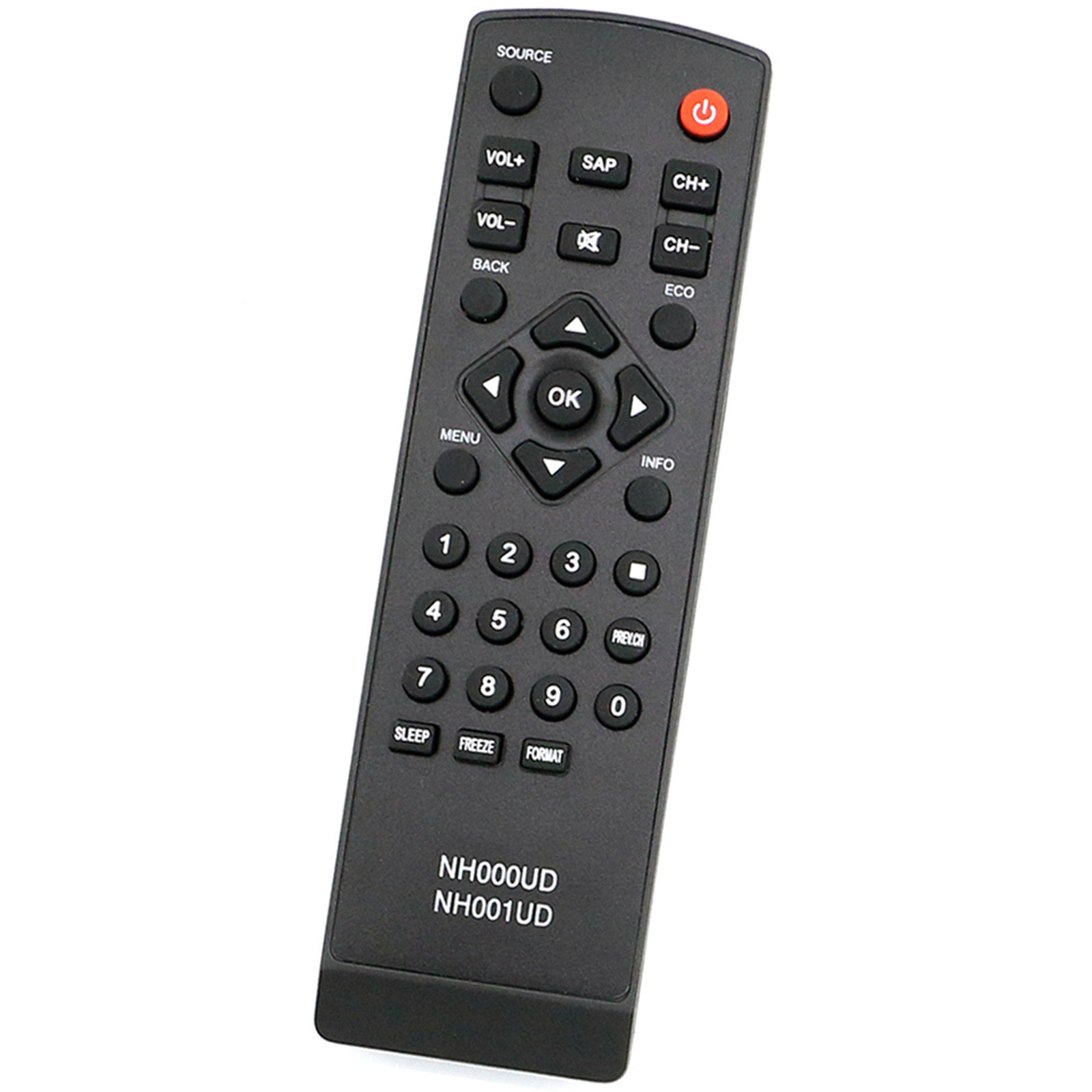 New Replace Remote NH000UD NH001UD for Emerson Sylvania TV LC401EM2F LC260EM2