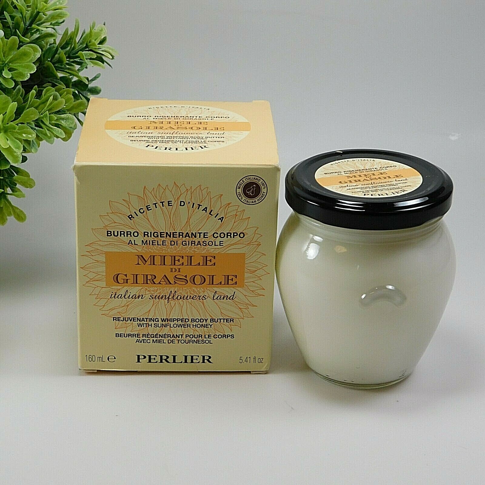 W/ Italian Sunflower 5.41 Oz New In Box
