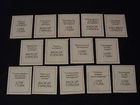Dukes of Hazzard Vintage 1981 Ideal Board Game Hazzard Cards PICK ONE