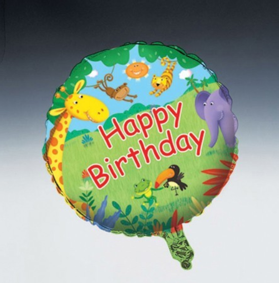 Jungle Buddies 18in. Mylar Balloon Party Supplies for sale online eBay
