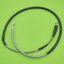 Front Stainless Steel Brake Braided Hose Line For KAWASAKI KX125 KX250 1995-1996