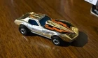 Vintage Hot Wheels Corvette 1978 Stingray Gold Blackwall Diecast Car VTG