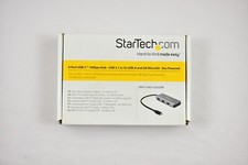 StarTech HB31C3ASDMB 3 Port USB C Hub with SD Card Reader - 3x USB-A  SD Slot