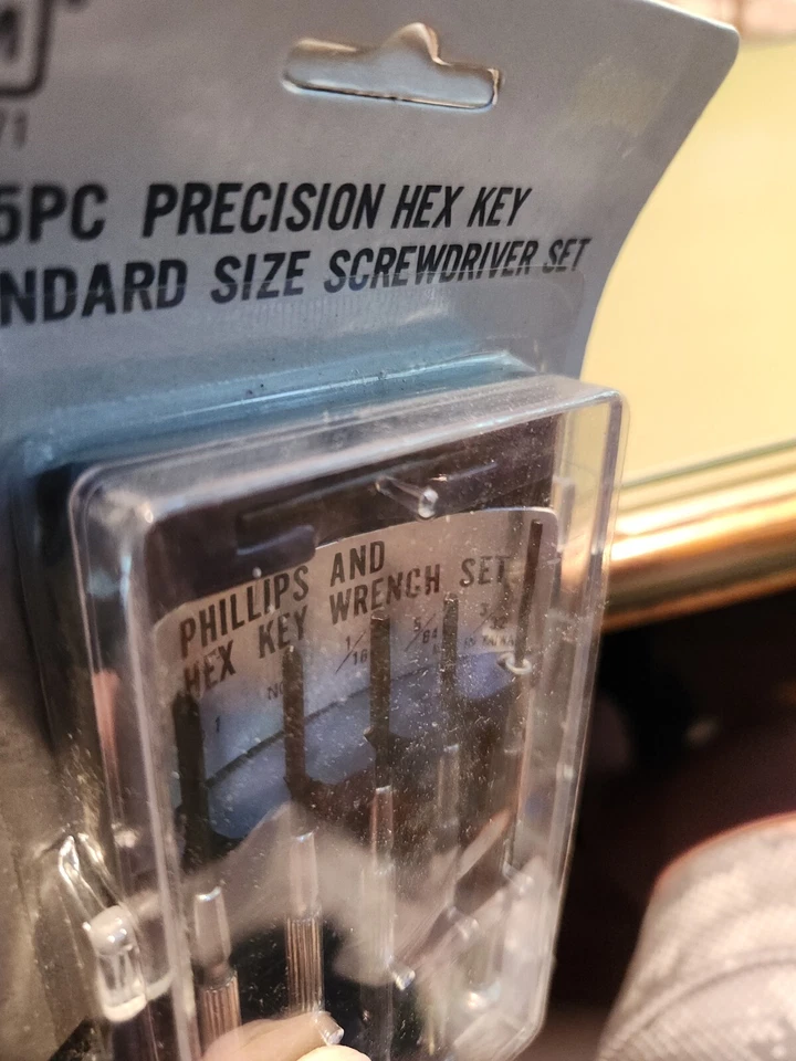 5 PC Precision Hex Key Standard Screwdriver Set Philips Hex Key 0,1 1/16 - 3/32 - Image 4 of 4