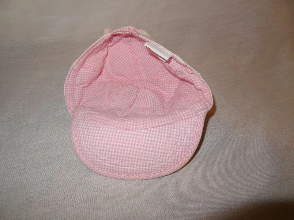 Gorra Gorra de Béisbol Flexible Bill Bebé Niña Talla 0 a 6 Meses Cerry Cesta Primavera  Foto 3 de 4