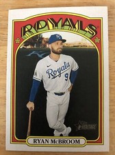 2021 Topps Heritage Ryan McBroom #201 Kansas City Royals Card