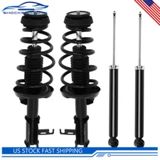 2/4 PCS Front Struts w/Coil Rear Shock Absorber For 2011-2015 Chevrolet Cruze