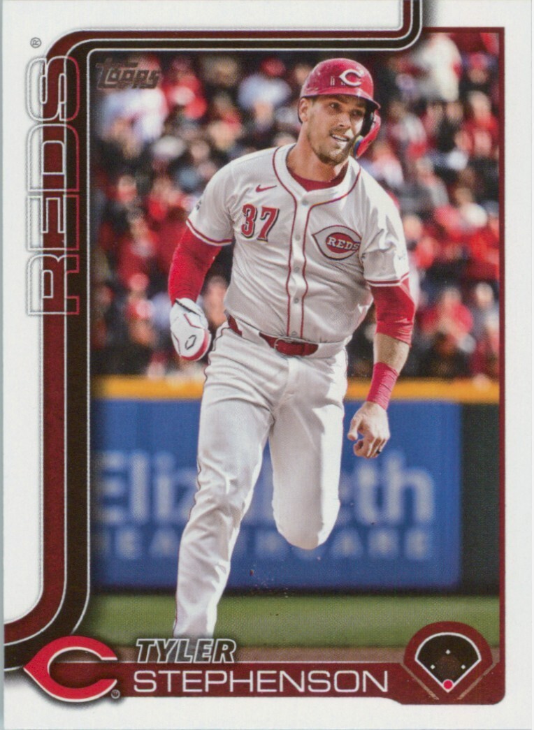 Tyler Stephenson 2025 Topps Series 1 #31 Cincinnati Reds MLB