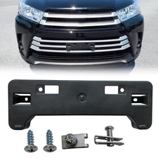 For Toyota Highlander 2017 18 2019 Front License Plate Tag Frame Holder Bracket