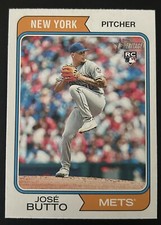 2023 Topps Heritage Jose Butto Rookie #310 New York Mets