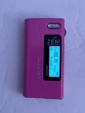Creative ZEN Nano Plus 1GB MP3 Media / Music Radio Player Pink HTF