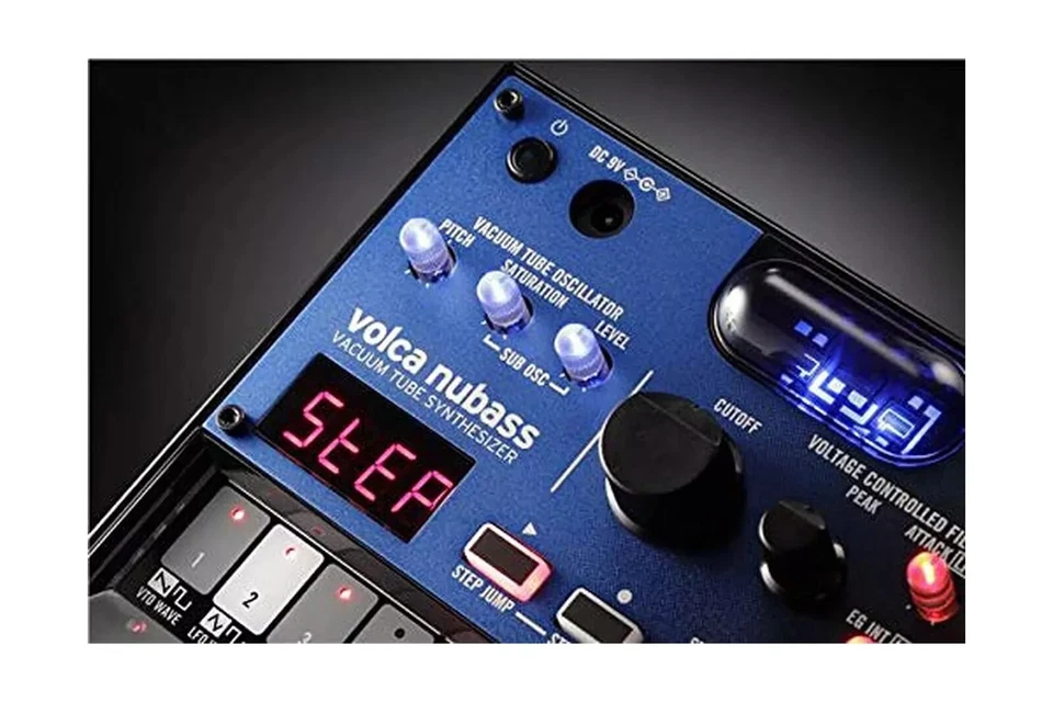 Korg Volca Nubass Vacuum Tube Synthesizer Bundle with Power Supply and Austin... - Image 4 of 4