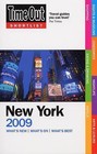 Time Out Shortlist New York: 2009 by Time Out Guides Ltd. (Paperback, 2008)