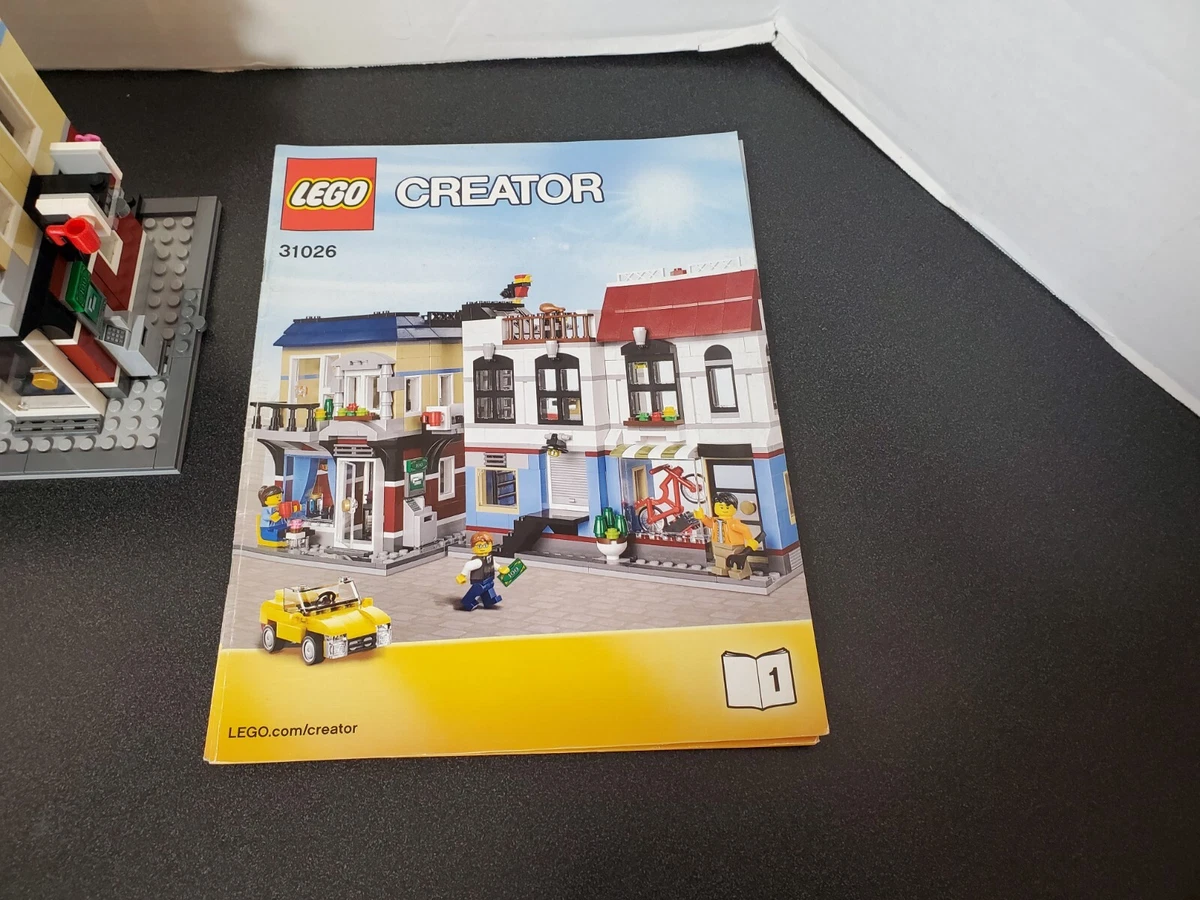 Lego 31026 Creator Bike Shop &amp; Cafe with Instructions 2014 Adult Owned! eBay