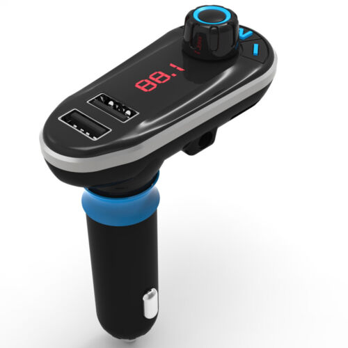 Cordless Cigarette Lighter Car Kit in-Car Bluetooth FM Transmitter Radio Adapter - Picture 1 of 6