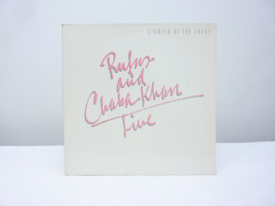 Vinyl - Stompin at the Savoy - Rufus and Chaka Khan - Live - LP -1983 - RAR