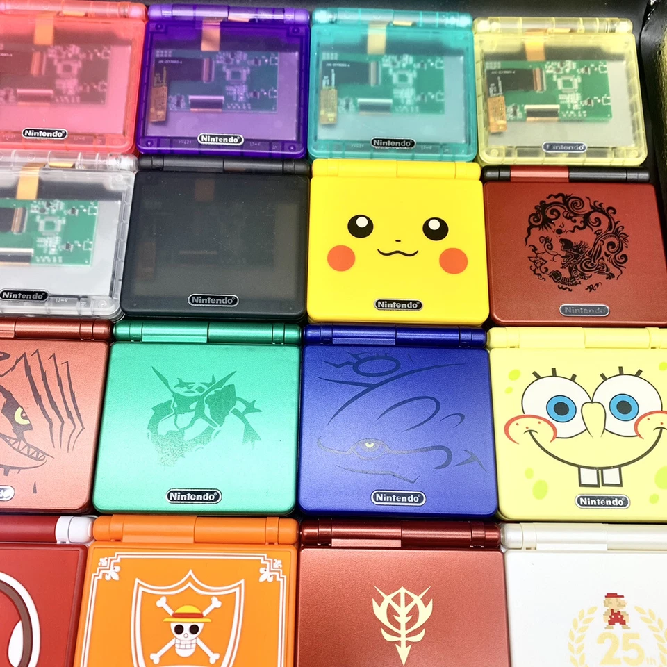 Nintendo GameBoy Advance SP Console IPS V2 Backlit Screen Used Region Free GBA - Image 4 of 4