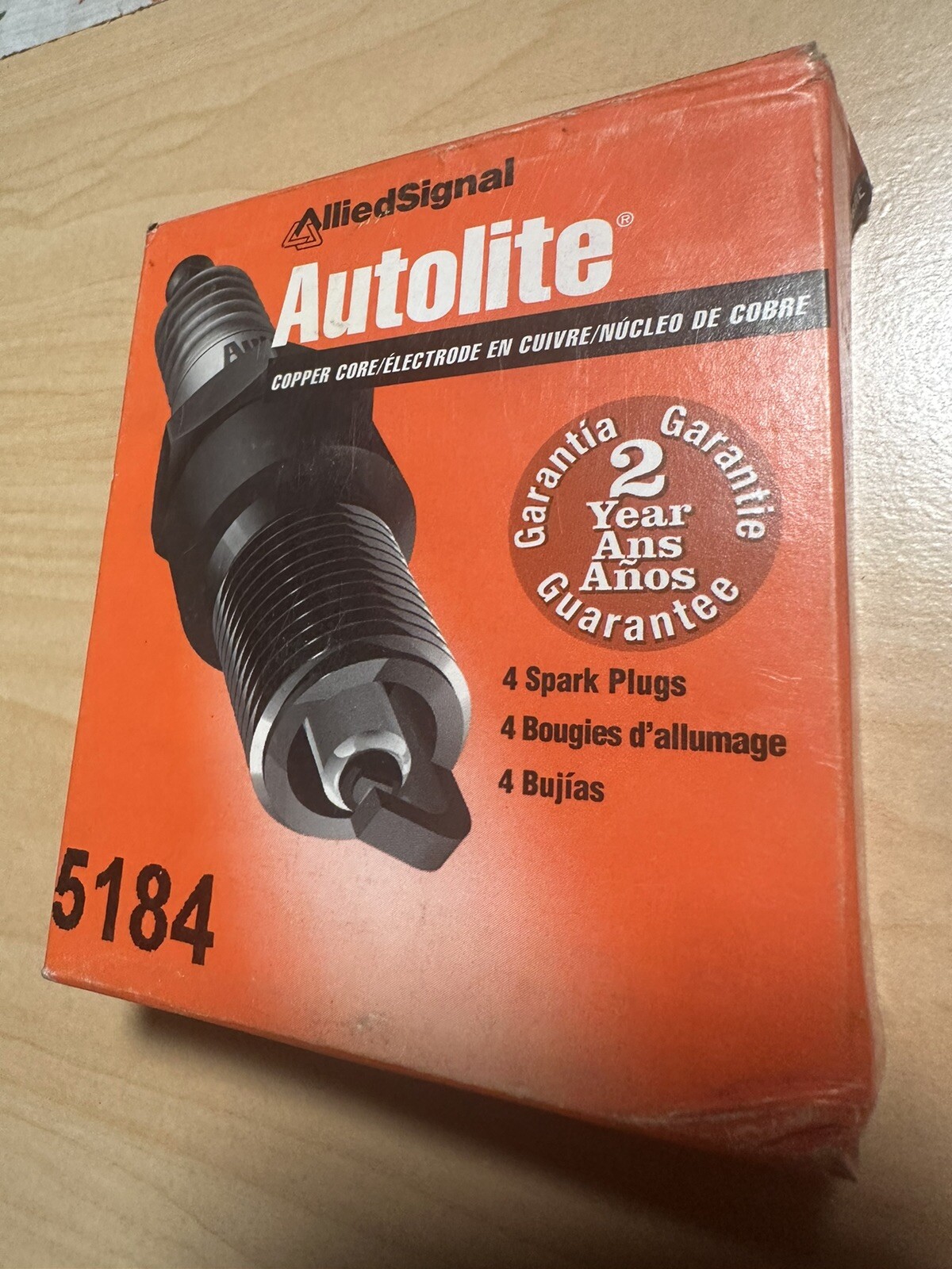 allied signal Autolite Spark Plug 4 Pack 5184 Copper