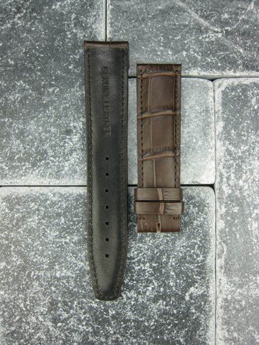 18mm Genuine Leather Strap Brown Band for fits IWC Portuguese Top Gun Pilot - Picture 4 of 4