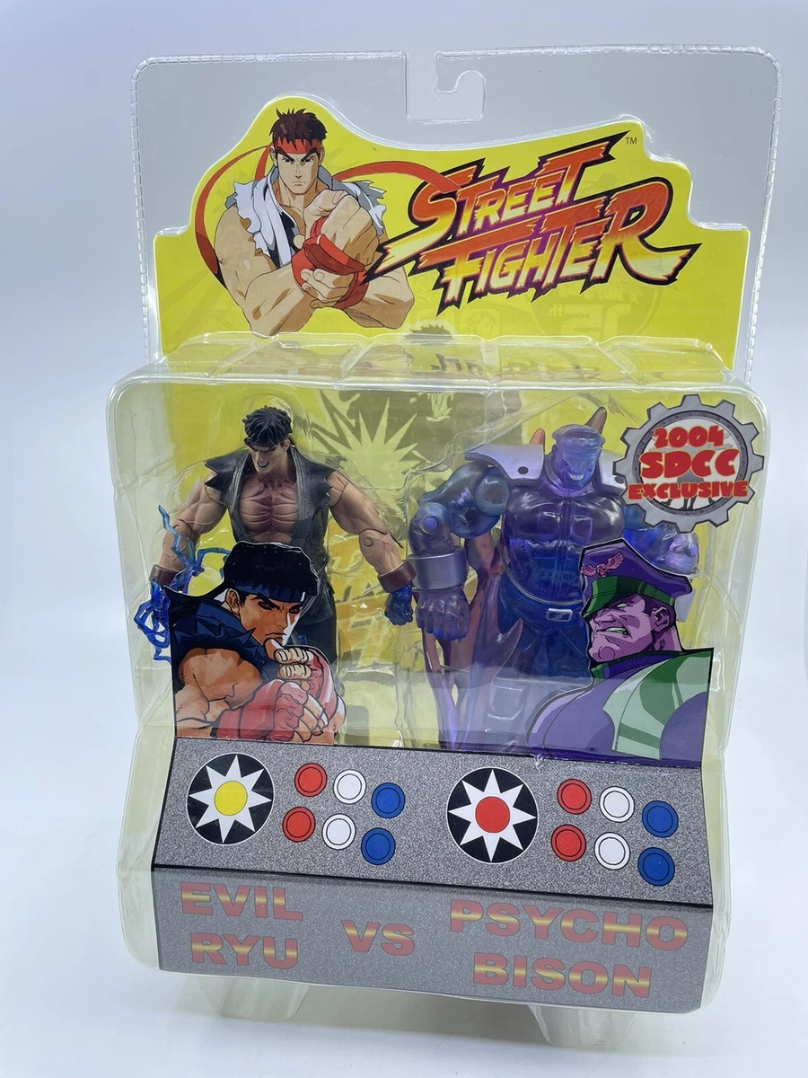 激レア】Evil 吹き出 Ryu & Psycho Bison ストリートファイター