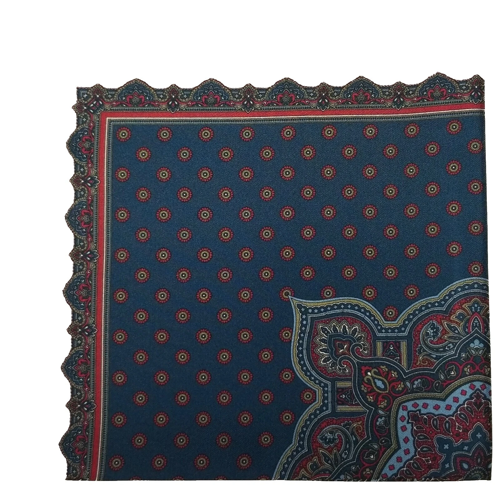 Geometric Pocket Square Handkerchiefs for Men